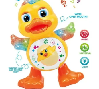 Dancing Duck Musical Toy with Lights & Movement – Battery Operated Interactive Duck Toy for Kids