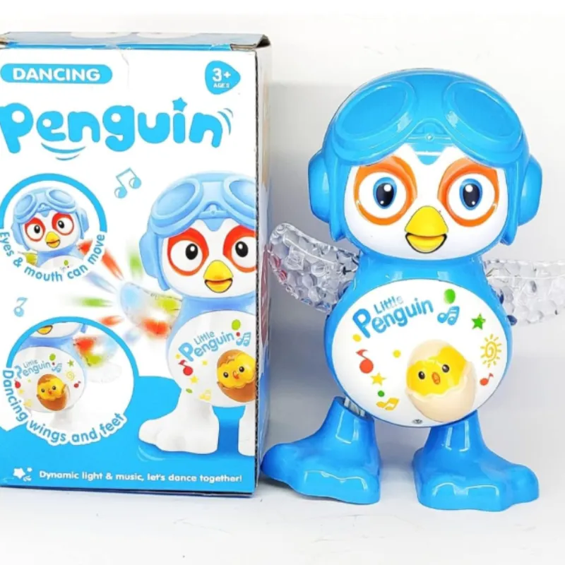 Premium Dancing Penguin Musical Toy with Vibrant Lights – Battery Operated Moving Penguin Toy for Kids - Buy Online at Alikart