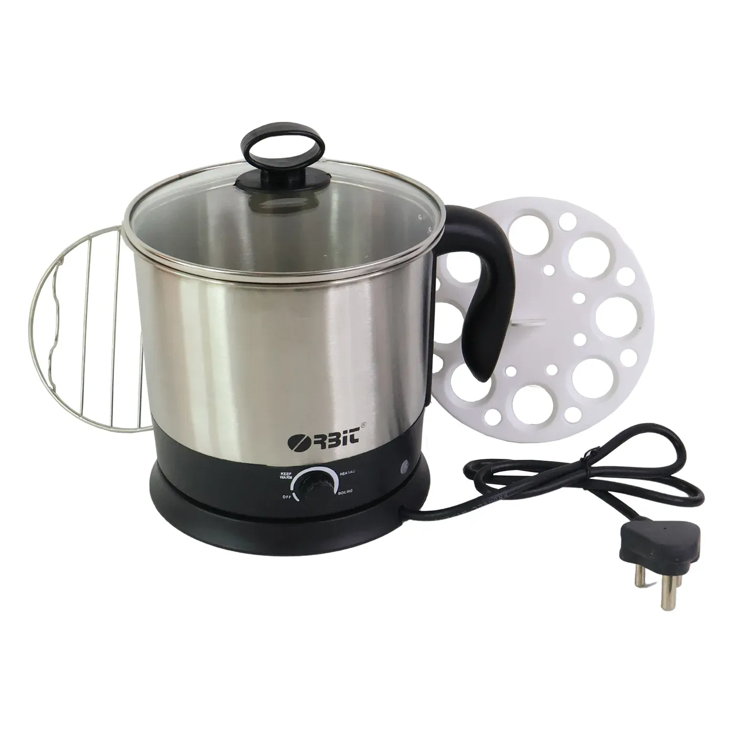 Orbit Electric Idli Cooker and Steamer - 650W - Detailed Feature View 4