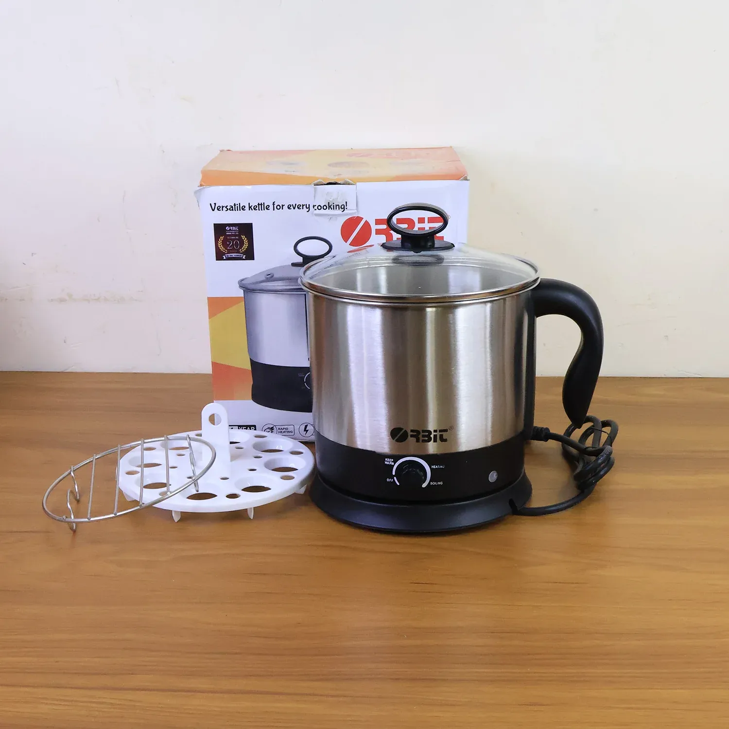 Orbit Electric Idli Cooker and Steamer - 650W - Detailed Feature View 7
