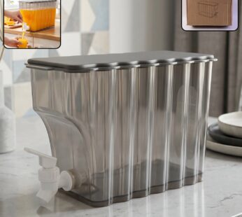 Water Jug With Tap Dispenser 3.6 Ltr (Plastic)