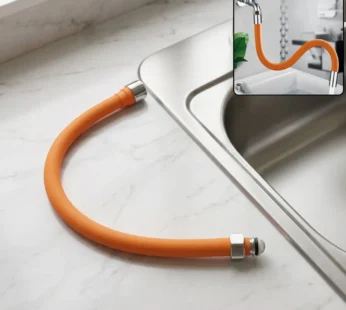 Flexible Silicone Water Tap Extender Pipe 44 Cm 1 Pc