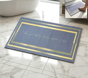 Premium Anti Slip Bathroom Floor Mat (1 Pc, 79×50 Cm)