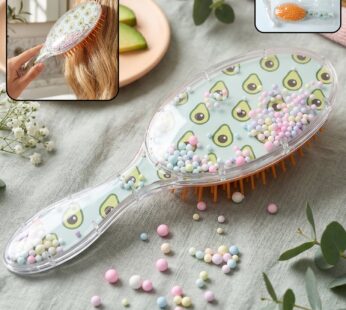 Soft Cushion Hair Brush Detangling Comb (1 Pc)