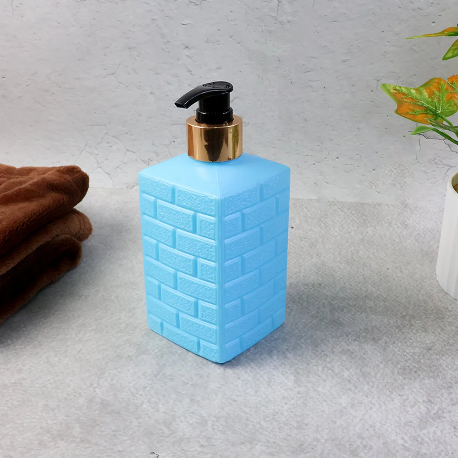 Plastic Soap Dispenser Pump Bottle (1 Pc) - Detailed Feature View 6