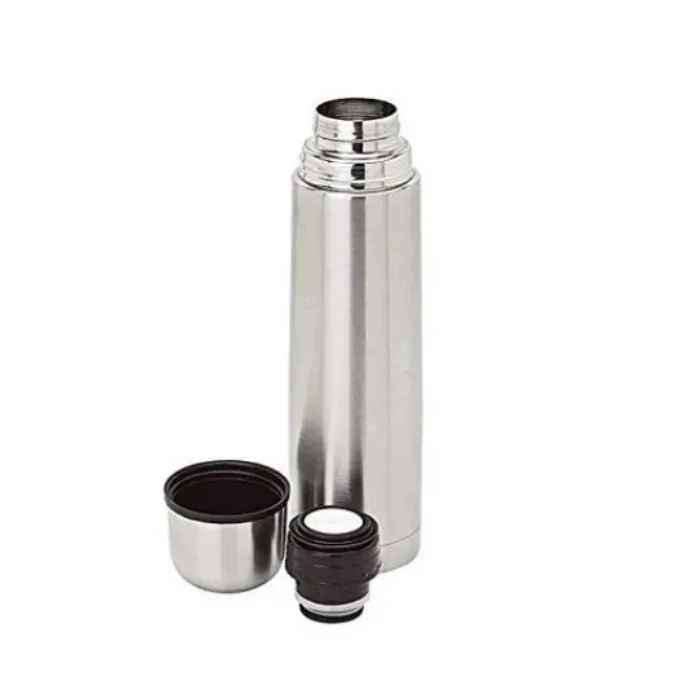 HomeJoy 1000ml Bullet Style Stainless Steel Flask with Pouch & Free Bottle Brush – 12 Hours Hot & Cold Water Guarantee (Pack of 1) - Detailed Feature View 4