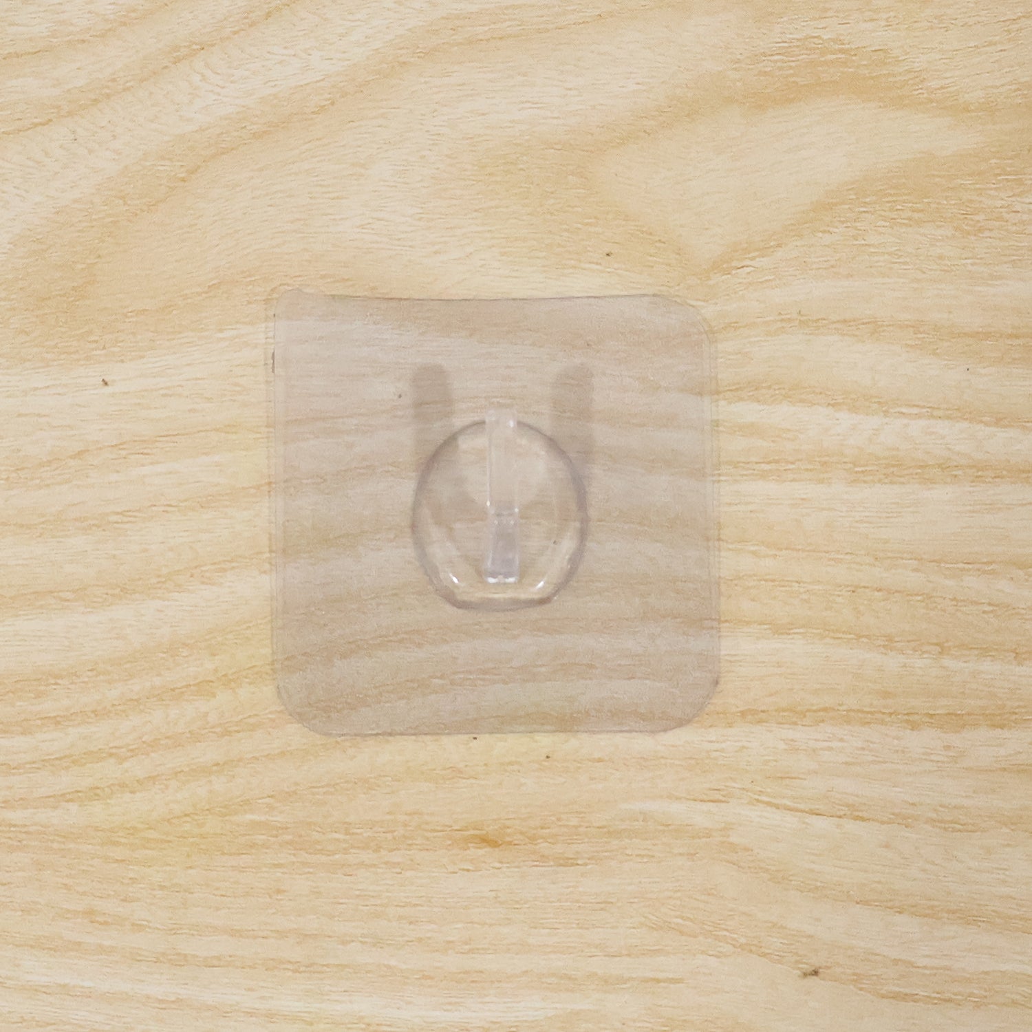 Transparent Square Self Adhesive Wall Utility Hook (1 Pc) - Detailed Feature View 8