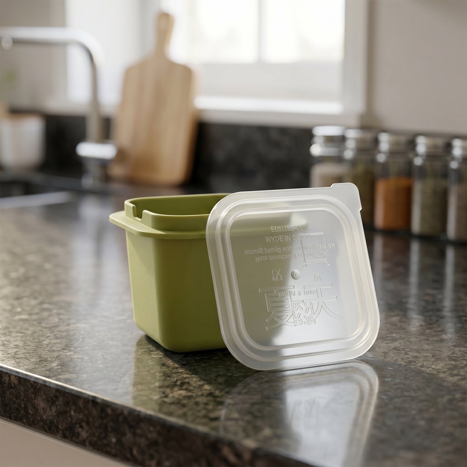 Multipurpose Plastic Storage Container Box with Lid (1 Pc) - Detailed Feature View 7