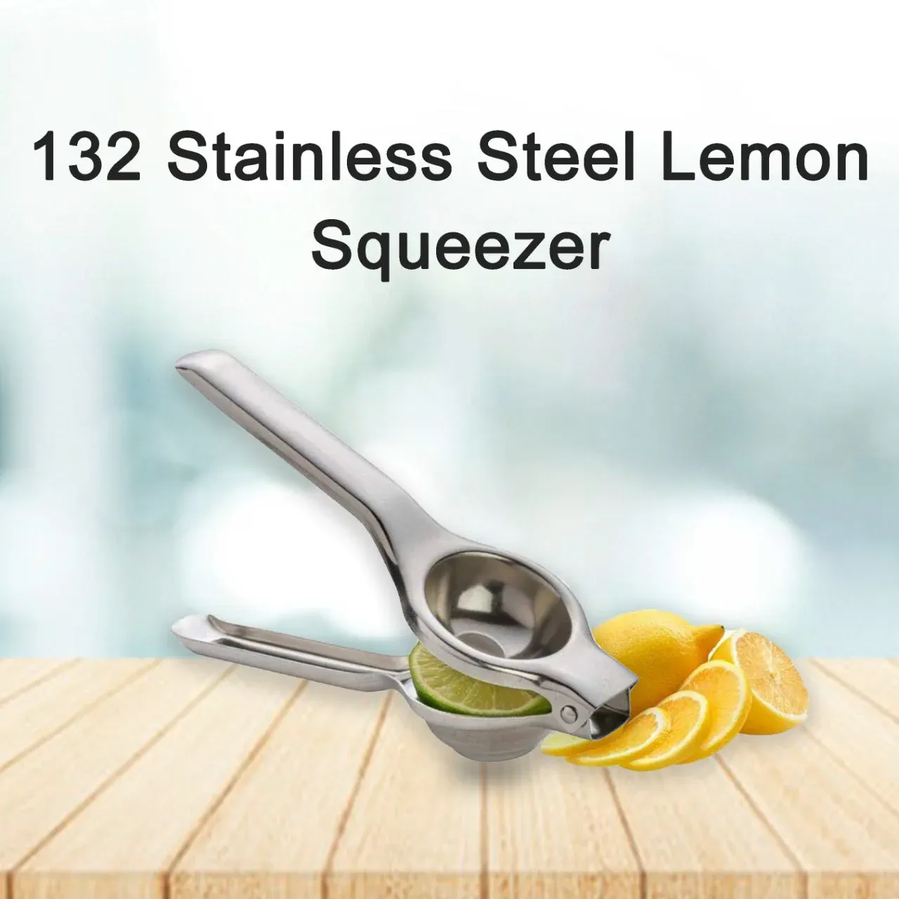 Stainless Steel Lemon Squeezer - Detailed Feature View 7