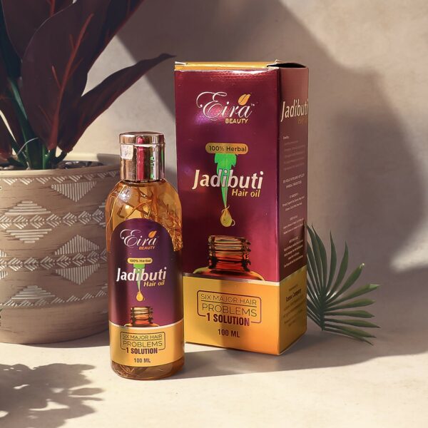 Eyelet Jadibuti Hair Oil – 100ml (100% Herbal, Six Major Hair Problems One Solution)