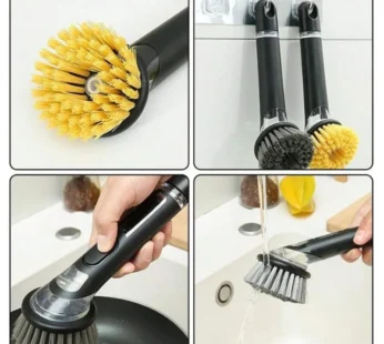 Multifunctional Liquid Soap Dispenser Brush – 2-in-1 Kitchen Cleaning Brush with Built-In Soap Dispenser(Random color-Pack of 1)