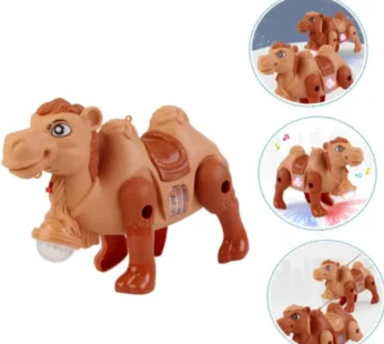 Musical Light-Up Camel Toy – Battery Operated Animal Toy with LED Lights for Kids