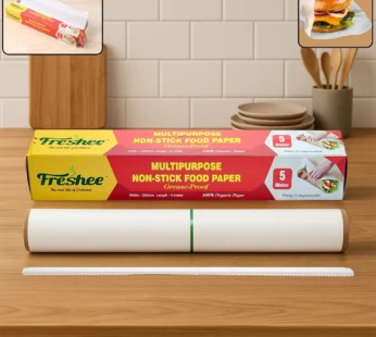 Freshee Multipurpose Grease-Proof & Non-Stick Food Paper Roll — 300 mm × 5 meter