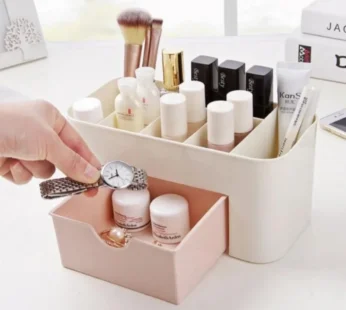 Plastic Desktop Multipurpose Organizer – Office & Home Desk Storage for Stationery, Accessories & Small Items (Pack of 1)