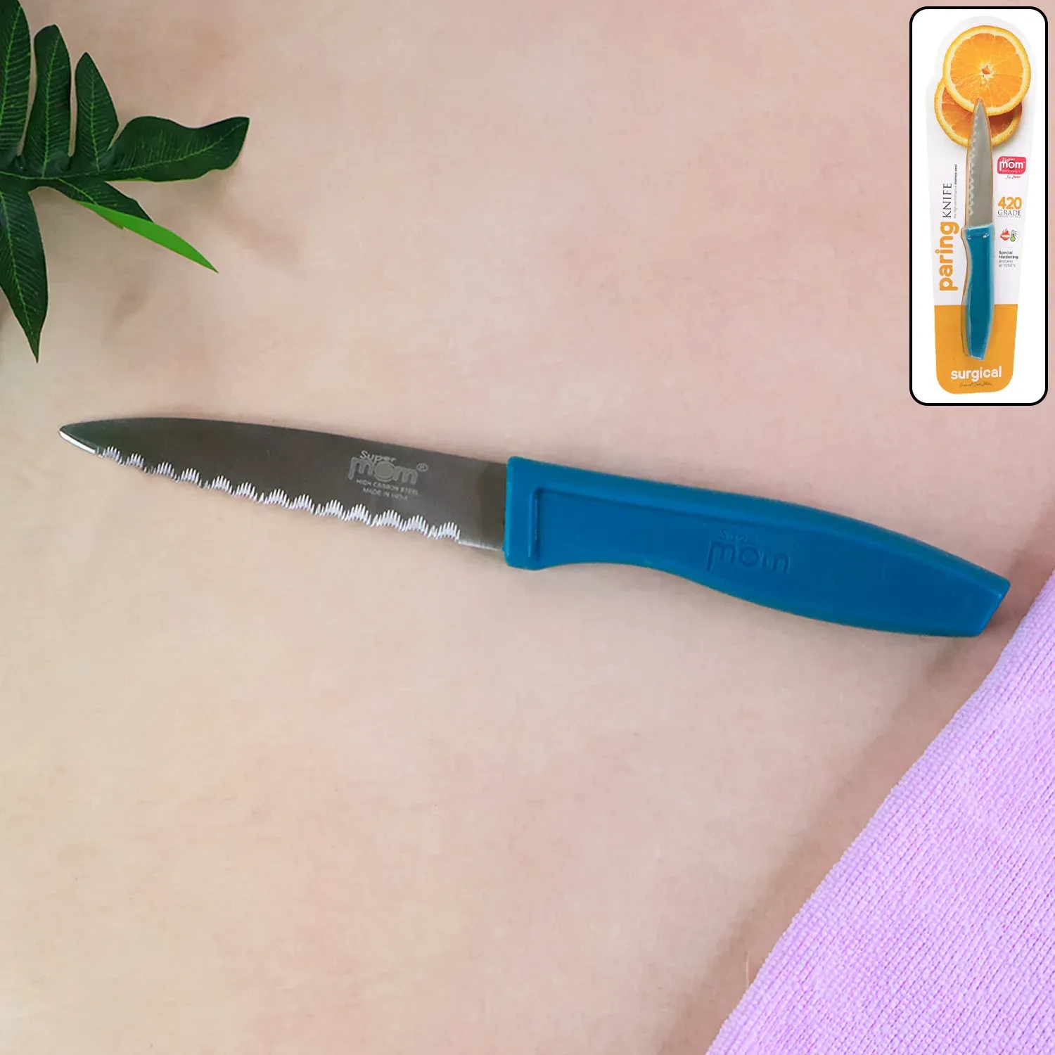 Premium Supermom Premium Stainless Steel Paring Knife, Chhari (1 Pc) - Buy Online at Alikart
