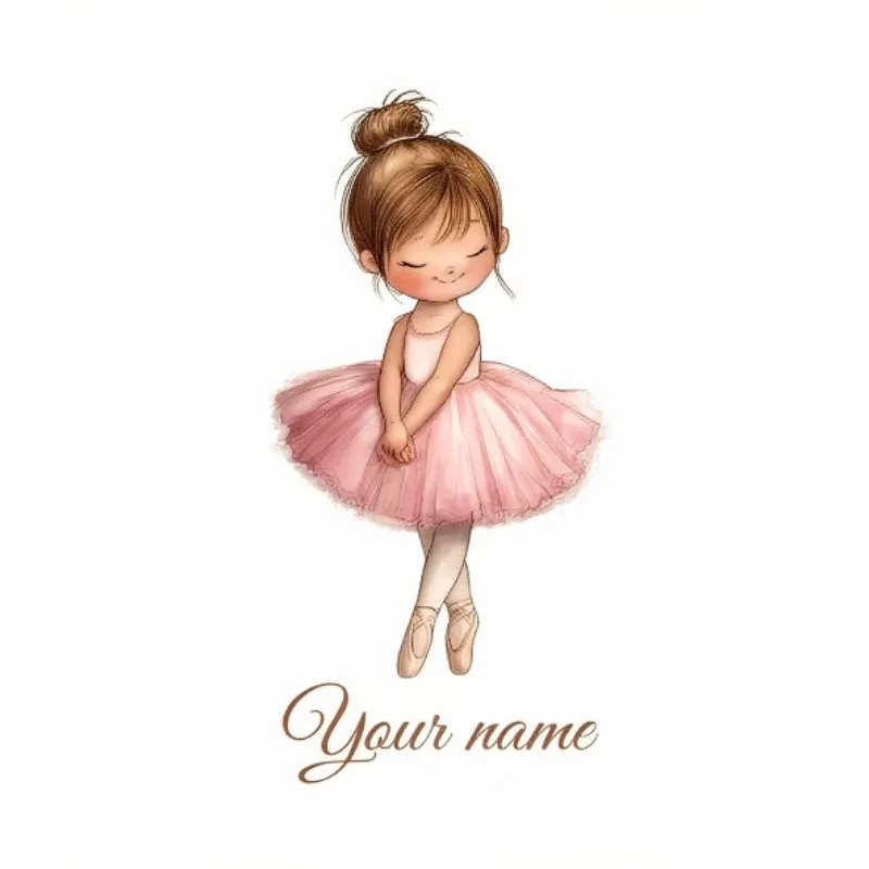 Personalized Ballet Dancer Travel Jewelry Box – Custom Name Jewelry Organizer for Girls (Random color) - Detailed Feature View 6