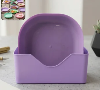 11 in 1 Multipurpose Plastic Snack Serving Tray Plates  (1 Set)