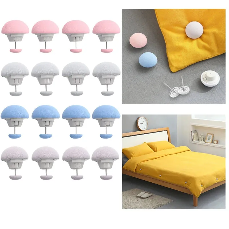 Premium Blanket Buckles for Bed Sheets – Adjustable Sheet Fasteners & Bed Sheet Clips (Random color- Pack of 8) - Buy Online at Alikart