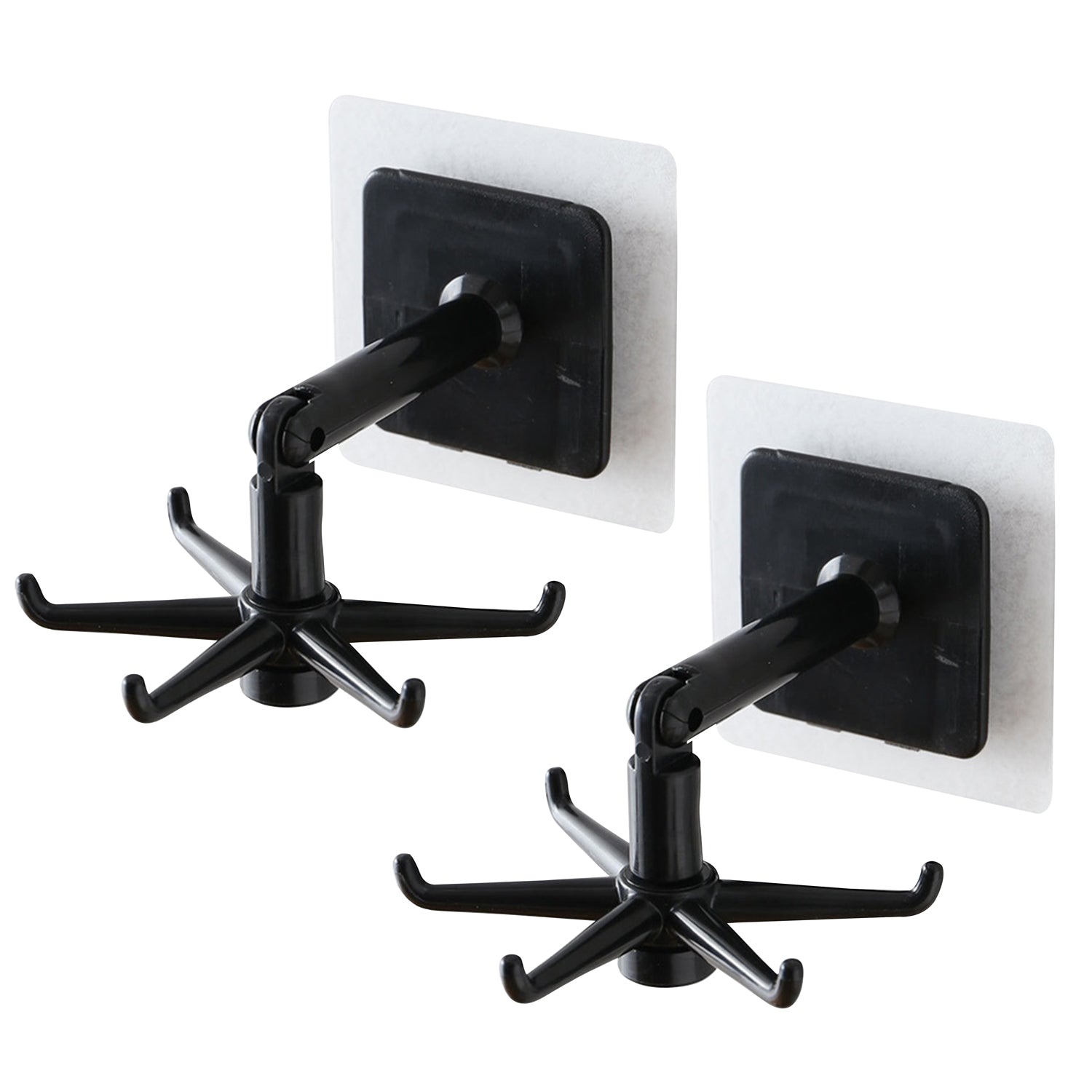 Premium 360° rotatable hooks for hanging (Pack of 2) (Brown Box) - Buy Online at Alikart