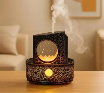 Flame Effect Aroma Diffuser with Remote LED Humidifier
