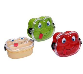 Froggy Shaped Double Layer Lunch Box for Kids