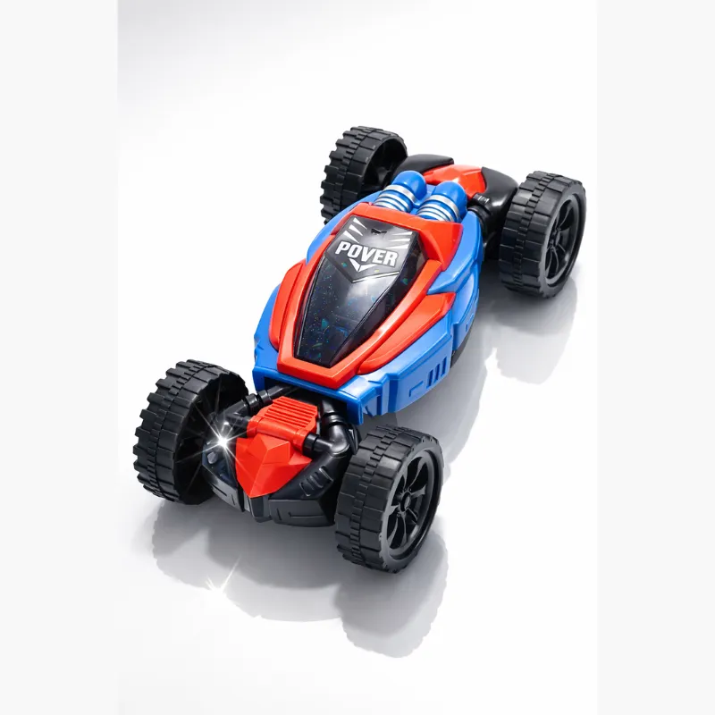 Sprite Twist Automatic Electric Car Toy with Lights & 360° Rotation – Battery Operated Stunt Car for Kids - Detailed Feature View 2