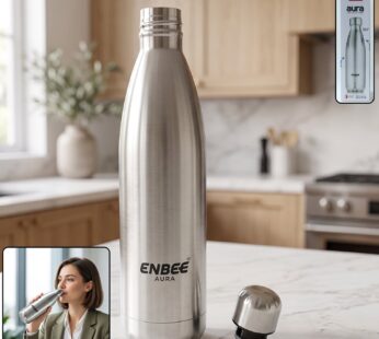 ENBEE Aura Stainless Steel Insulated Water Bottle (1 Pc, 1000 ML)
