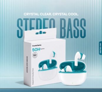 Crystal Series Wireless Bluetooth Earbuds (1 Pc)