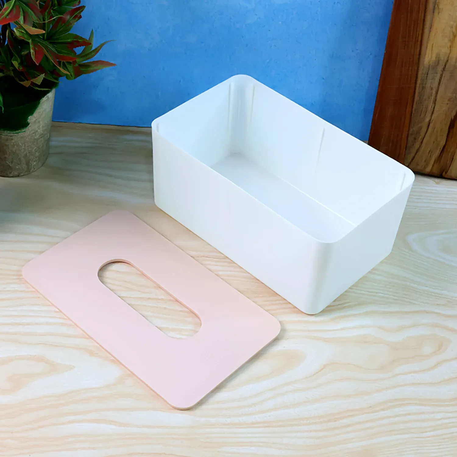 Modern Tissue Box Holder - (1 Pc) - Detailed Feature View 2