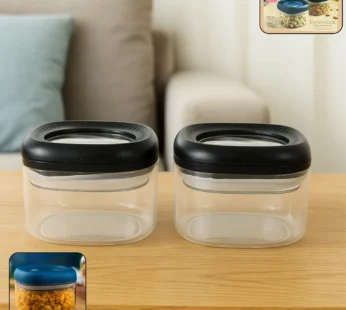 Supermom Plastic Twist & Lock Storage Container Set (500ML / 2 Pc )