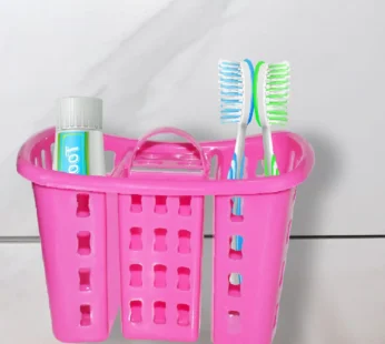 Toothbrush Toothpaste Bathroom Organizer Stand 4-in-1 Holder
