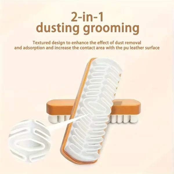 Shoe Cleaning Brush for Suede, Nubuck & Sneakers – Multipurpose Shoes & Boots Care Brush