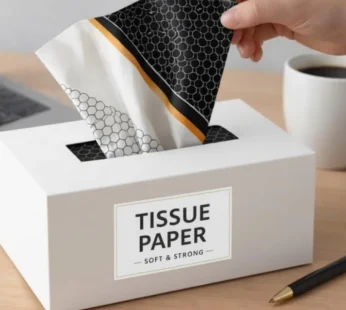 Premium Printed Tissue Paper Napkins – 20 Pcs Decorative Pack