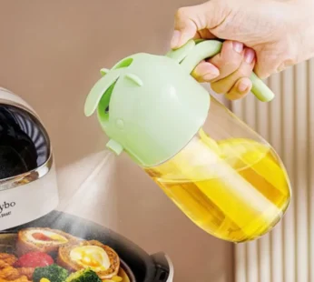 580 ml Oil Spray and Pour Bottle – 2-in-1 Oil Dispenser with Spray & Pour Modes for Cooking, BBQ & Salad