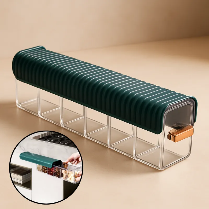 Premium 6 Slot Socks Organizer– Drawer Divider & Storage Box for Socks, Underwear & Accessories (Random color-Pack of 1) - Buy Online at Alikart