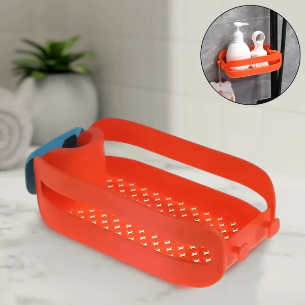Premium Faucet Drain Basket – Plastic Sink Strainer for Kitchen & Bathroom (Random color-Pack of 1) - Buy Online at Alikart