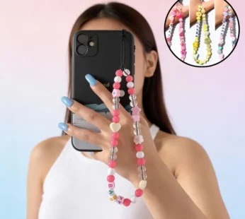 Unique Phone Charm Strap  – Decorative Mobile Hanging Strap for Phones, Bags & Keys (Random Design-Pack of 1)