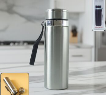 Stainless Steel Vacuum Insulated Flask Bottle with Leakproof Lid (1 Pc, 800 ML)