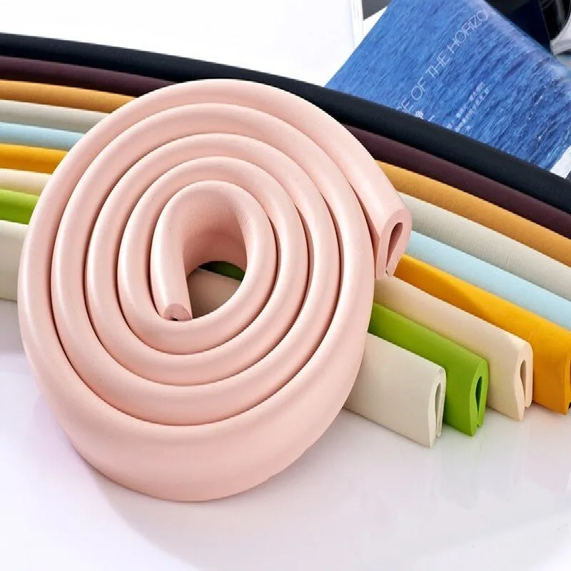 2 Mtr Baby Safety Glass Protector Foam – Anti-Collision Edge Guard for Home & Furniture (Random color-Pack of 1) - Detailed Feature View 1
