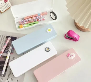 Large Capacity Pencil Case – Random Design Multi-Compartment Stationery Organizer for School, College & Office Use (Pack of 1)