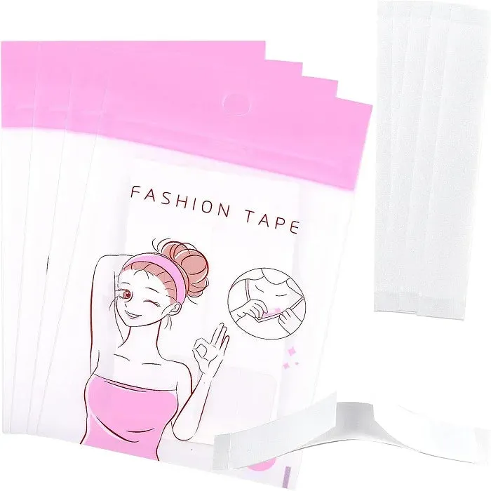 Premium Neckline Double Sided Body Tape – Clothing & Fashion Tape for Secure Fit, Invisible Hold & Wardrobe Support (30 Pcs Pack) - Buy Online at Alikart