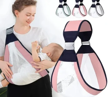Adjustable Baby Care Wrap – Soft & Breathable Infant Carrier for Comfort & Safety (Random Color – Pack of 1)