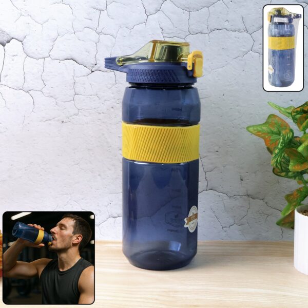 Sports Water Bottle with Flip Lock Lid 1400ml – (1 Pc)