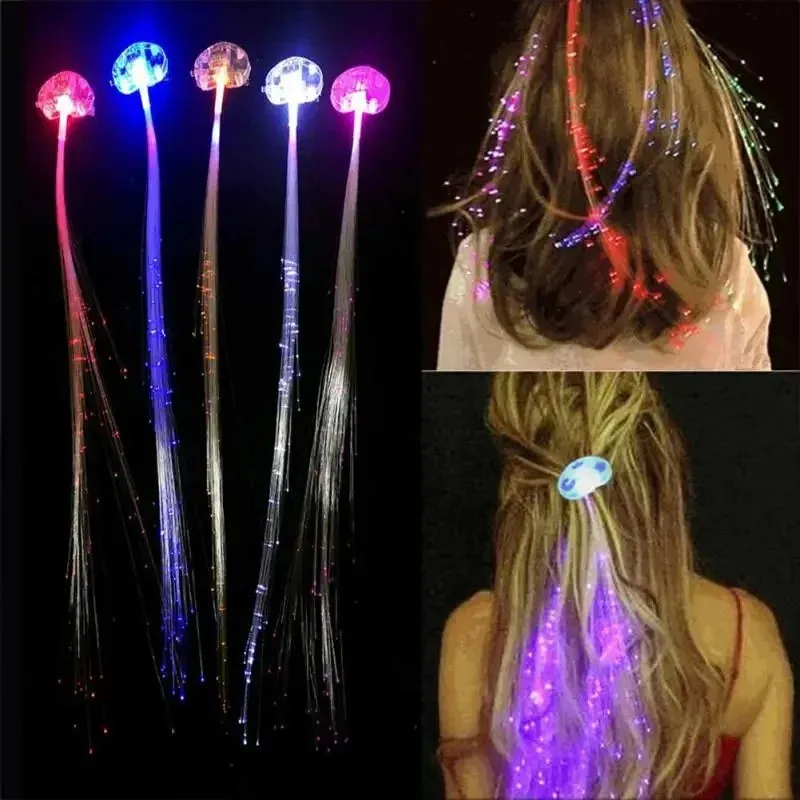 Premium Flashing LED Hair Braid (Pack Of 2) - Buy Online at Alikart