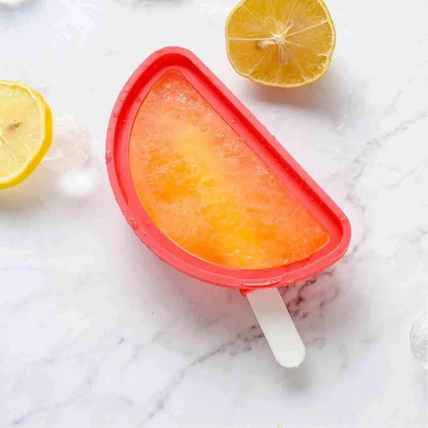 Silicone Ice Cream and Ice Moulds, DIY Kitchen Tool for Ice Treats - Detailed Feature View 4