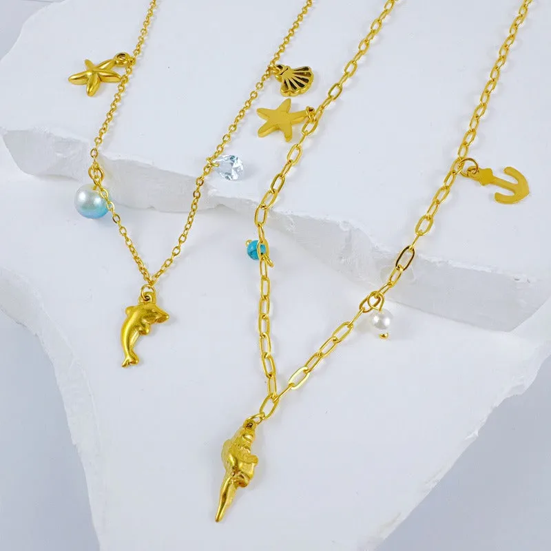 Premium Anti-Tarnish Charm Necklace – Durable & Stylish Jewelry for Everyday Wear (Random Charm Design- 1 Pc) - Buy Online at Alikart