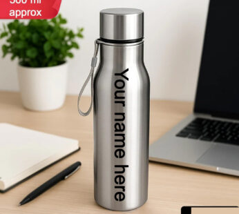 Customize Premium Stainless Steel Water Bottle Approx 500ml (1 Pc)