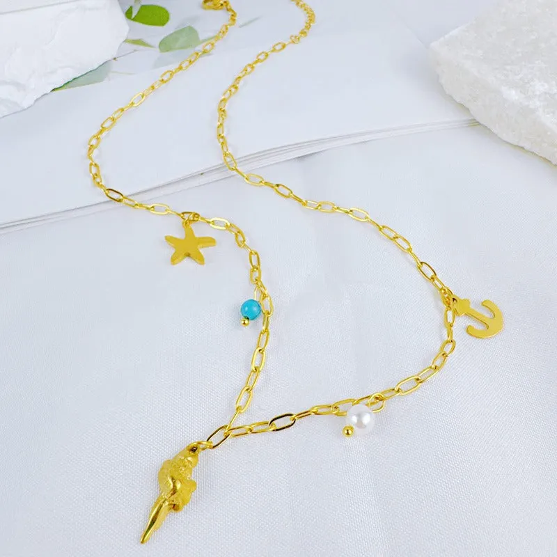Anti-Tarnish Charm Necklace – Durable & Stylish Jewelry for Everyday Wear (Random Charm Design- 1 Pc) - Detailed Feature View 4