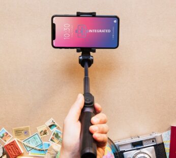 Bluetooth Selfie Stick, Portable Phone Tripod Stand for Mobile