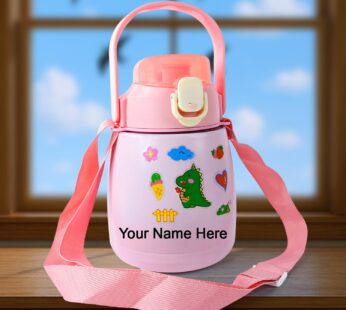 Customize Stainless Steel Vacuum Insulated Water Bottle Handle & Sticker (700 ML)